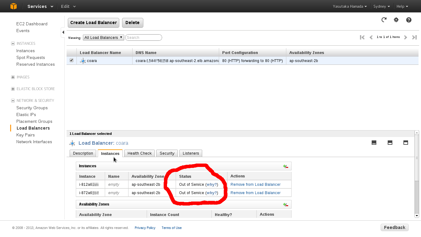Amazon Ec2 Webサーバのインスタンスをロードバランサで振り分ける っ っ ゃー 一撃